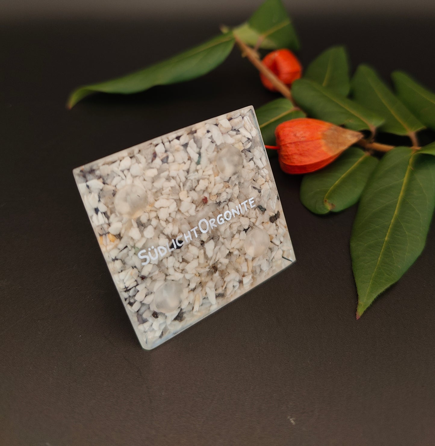 Mini-Pyramide - Metall Natur