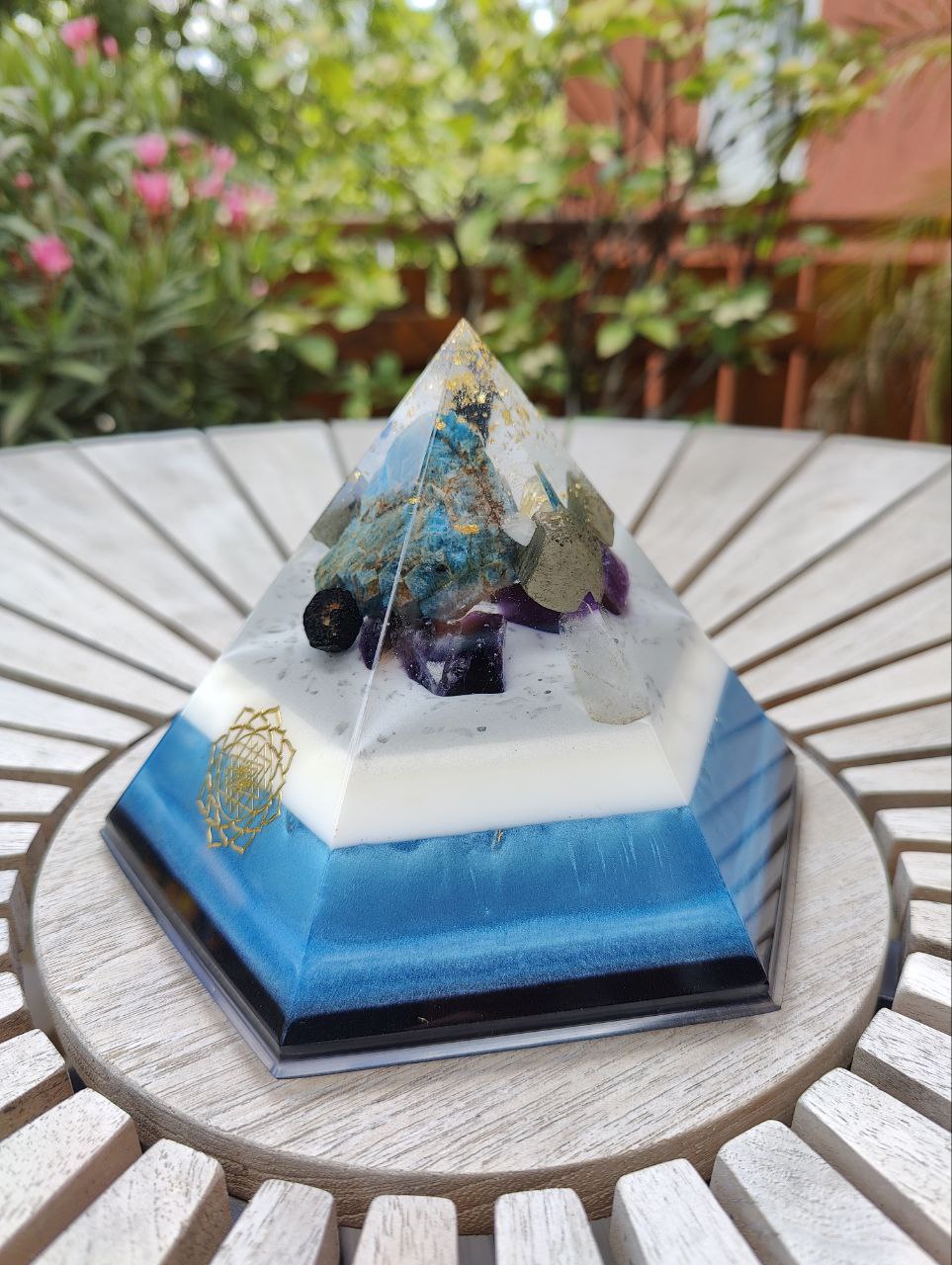 6-seitige Pyramide Apatit
