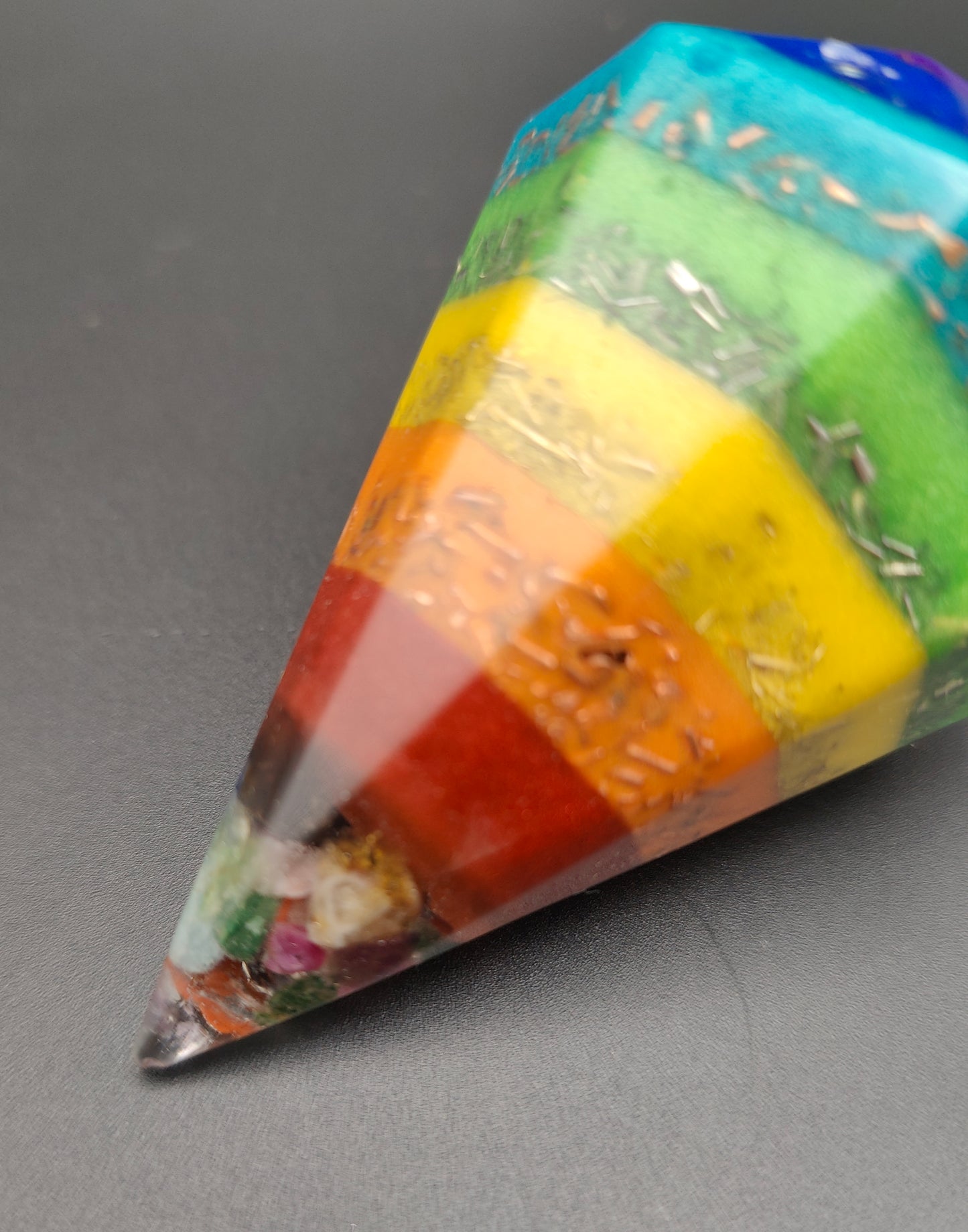 8-seitige Mini-Chakra-Pyramide