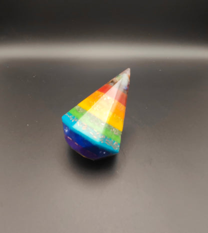 8-seitige Mini-Chakra-Pyramide