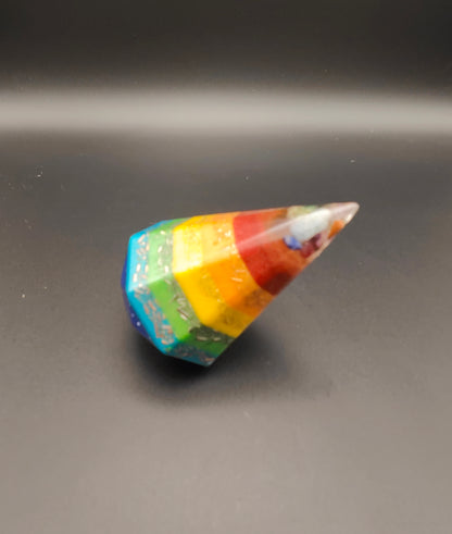 8-seitige Mini-Chakra-Pyramide