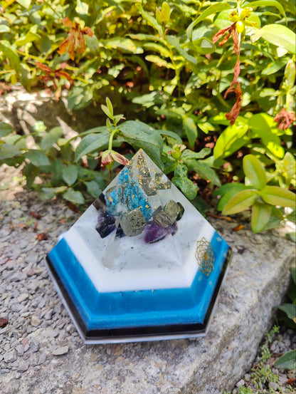 6-seitige Pyramide Apatit