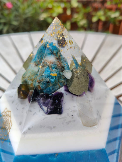 6-seitige Pyramide Apatit