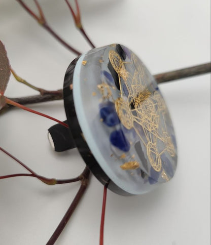 Mitfahrer-Orgonit Metatrons-Würfel