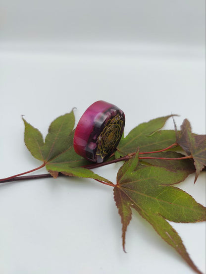 Taschenorgonit in Rot