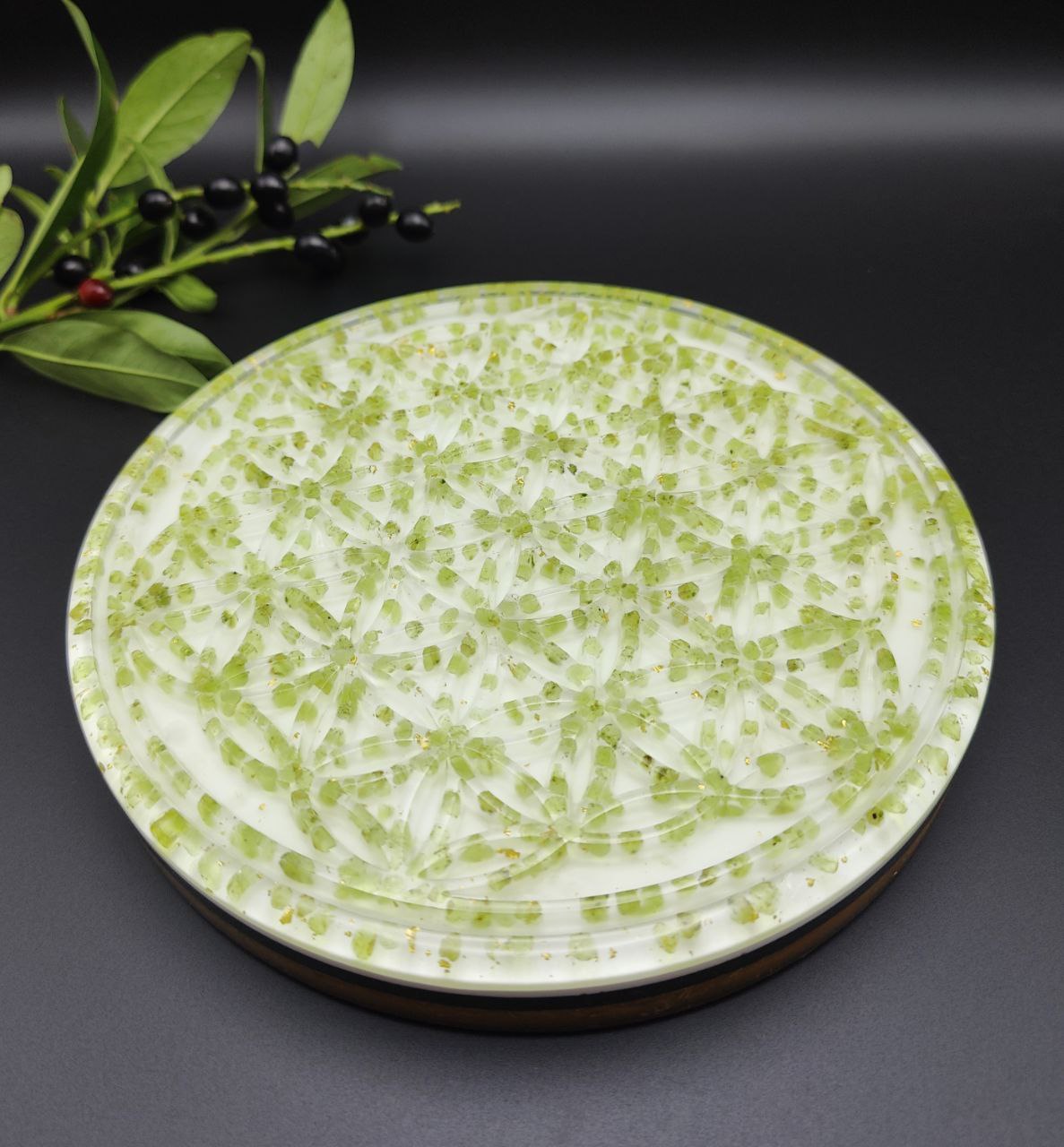 Orgon-Platte "Peridot"