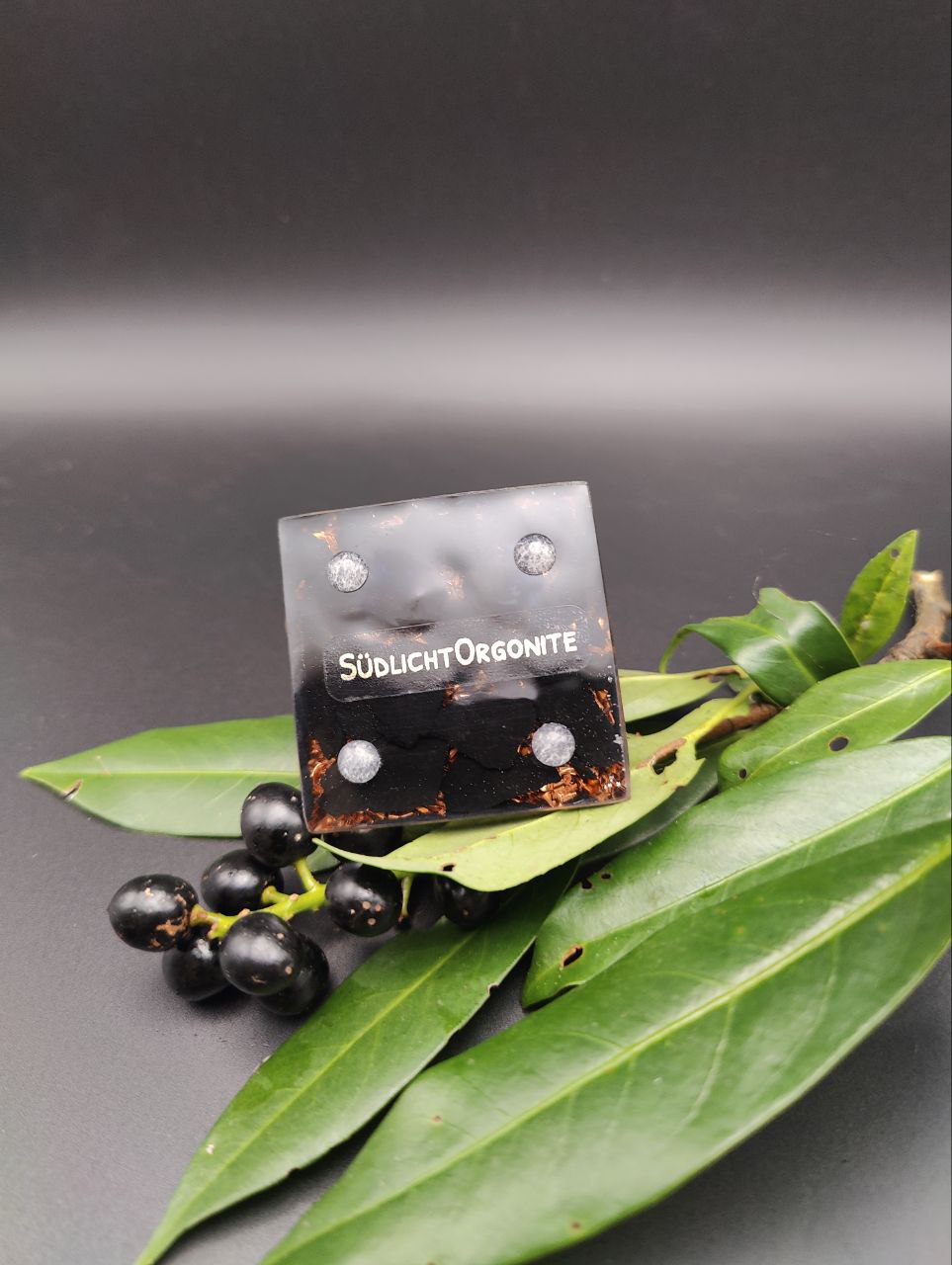 Mini-Pyramide - Metall Natur