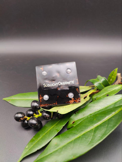 Mini-Pyramide - Metall Natur