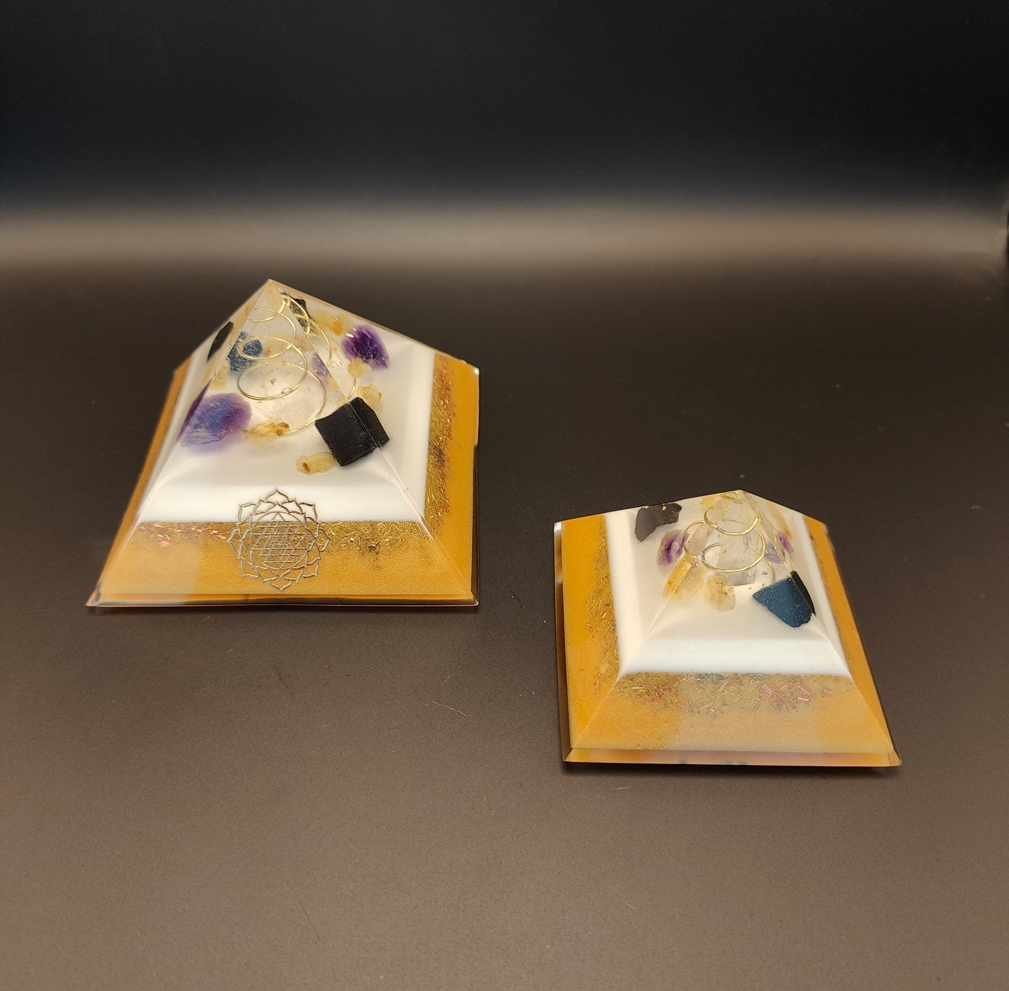 8-seitige Pyramide "Lichtvolle Reinigung"