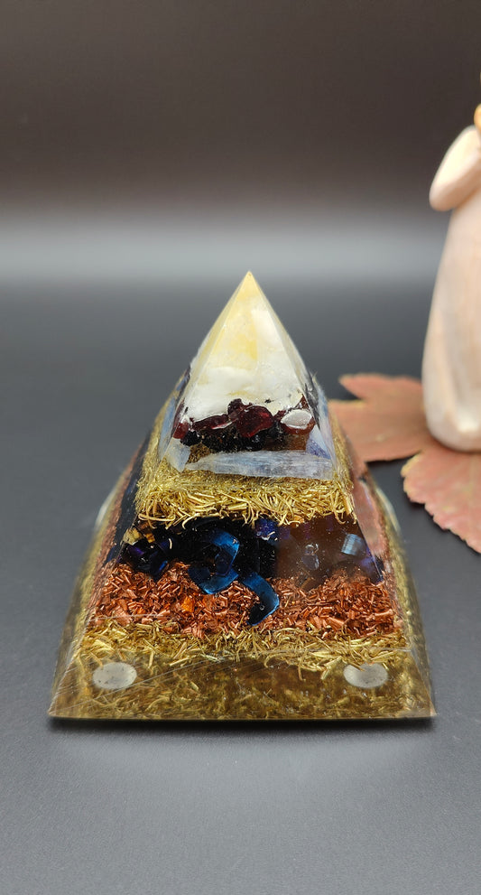 Mini-Pyramide - Orangencalcit