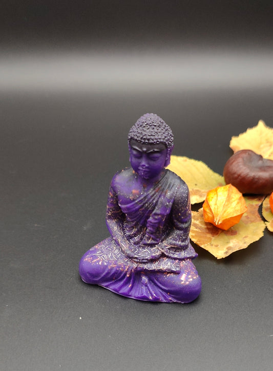 lila Buddha (klein)