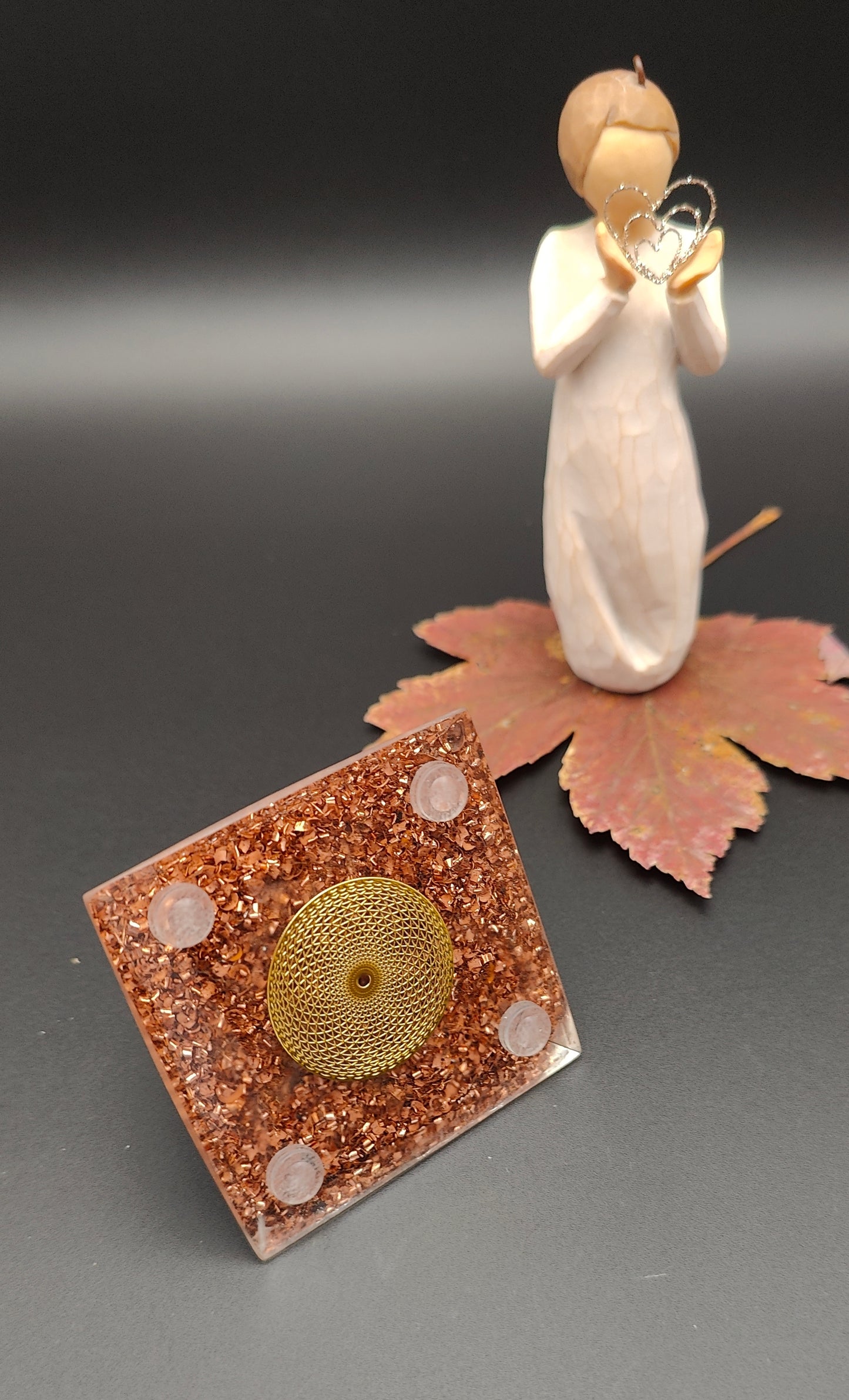 kleine Pyramide "Harmonie von Herz und Geist"