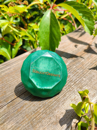 Diamant Orgonit mit Heliotrop