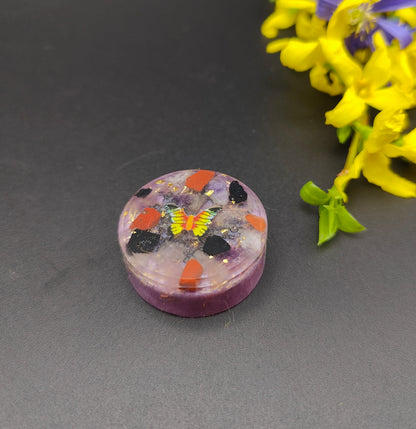 kleiner Taschenorgonit "Geschützte Stärke"