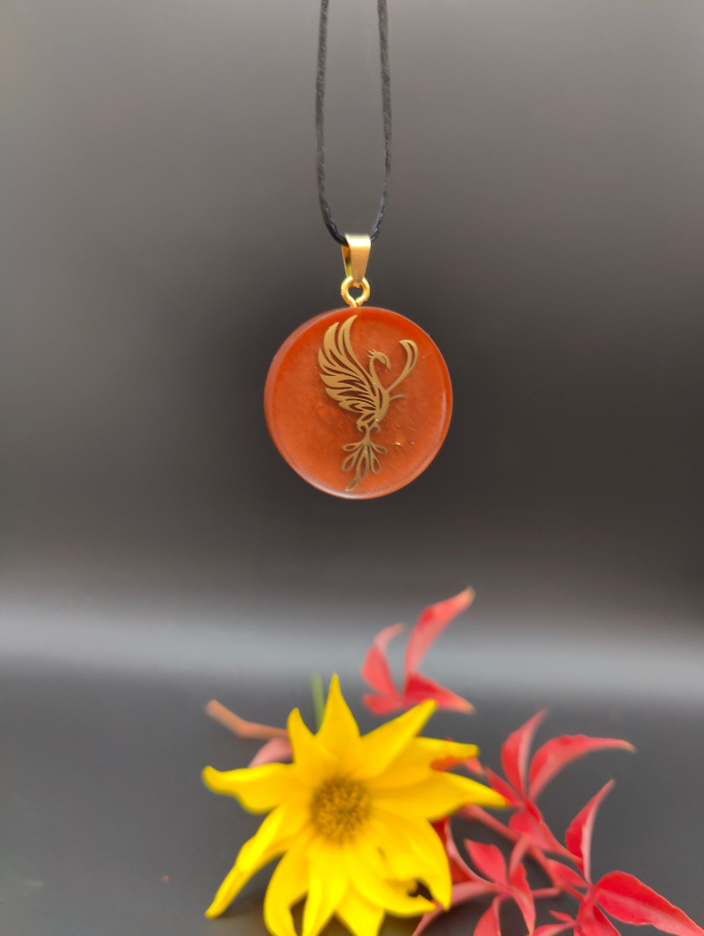Orgon-Amulett mit Phönix