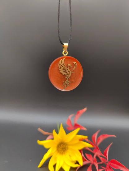 Orgon-Amulett mit Phönix