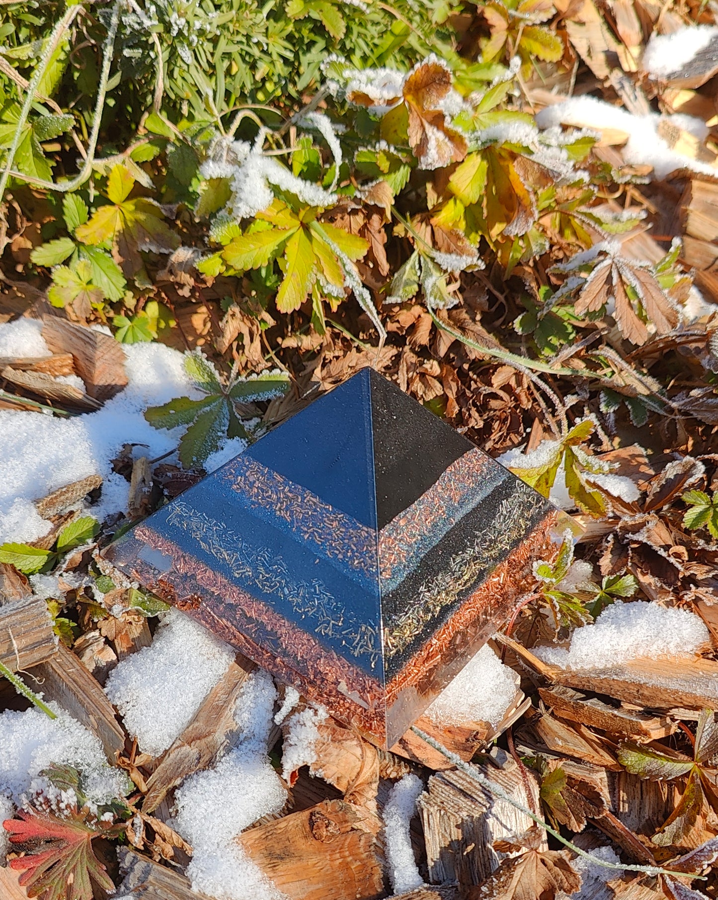 8-seitige Pyramide mit Strahlenschutz