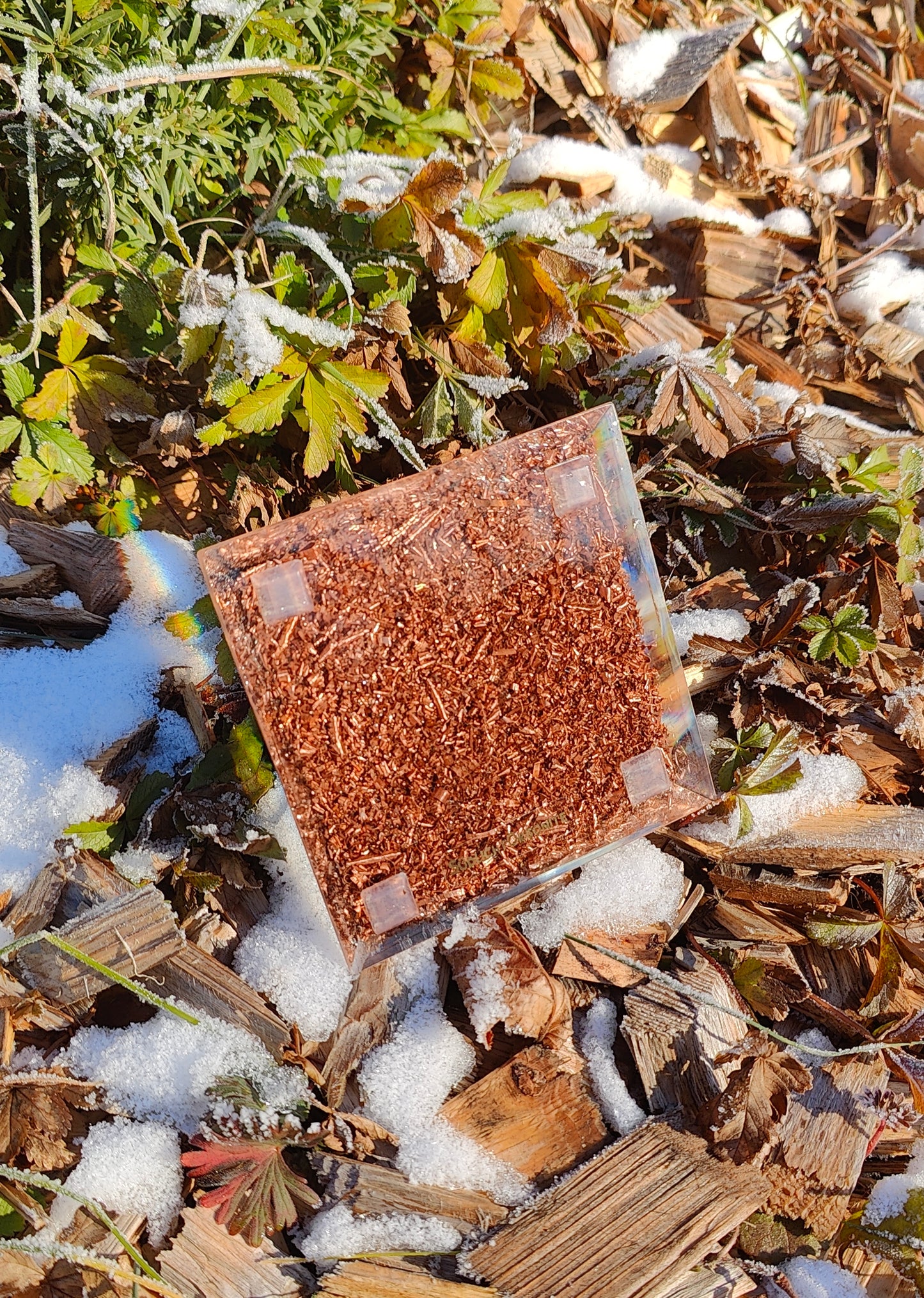 8-seitige Pyramide mit Strahlenschutz