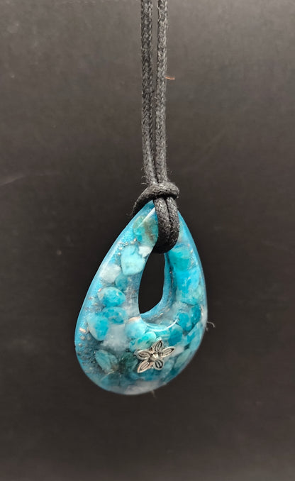 Orgon-Amulett mit Apatit