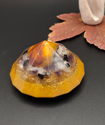 Diamant Orgonit mit Tigerauge
