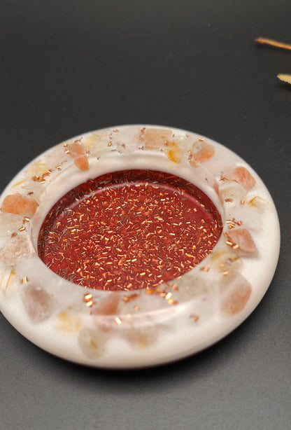 Teelichthalter "Licht und Lebensfreude"