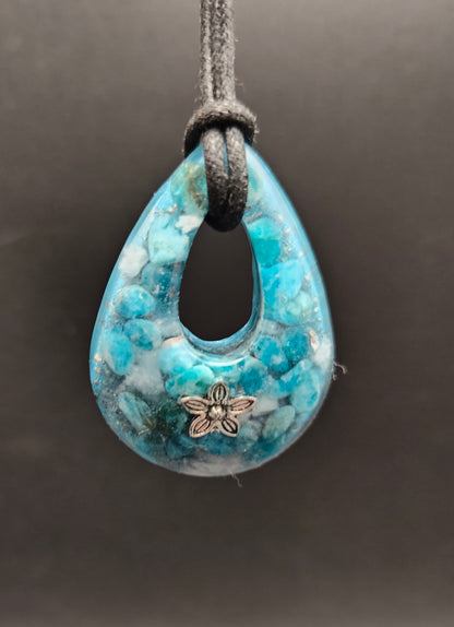 Orgon-Amulett mit Apatit
