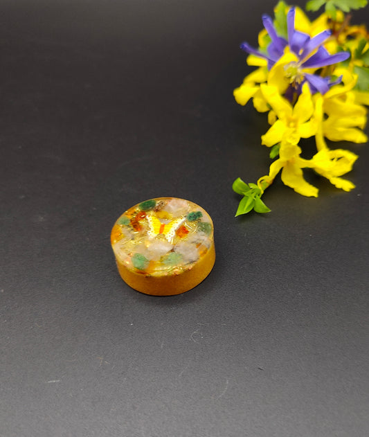 kleiner Taschenorgonit "Sonnige Geborgenheit"