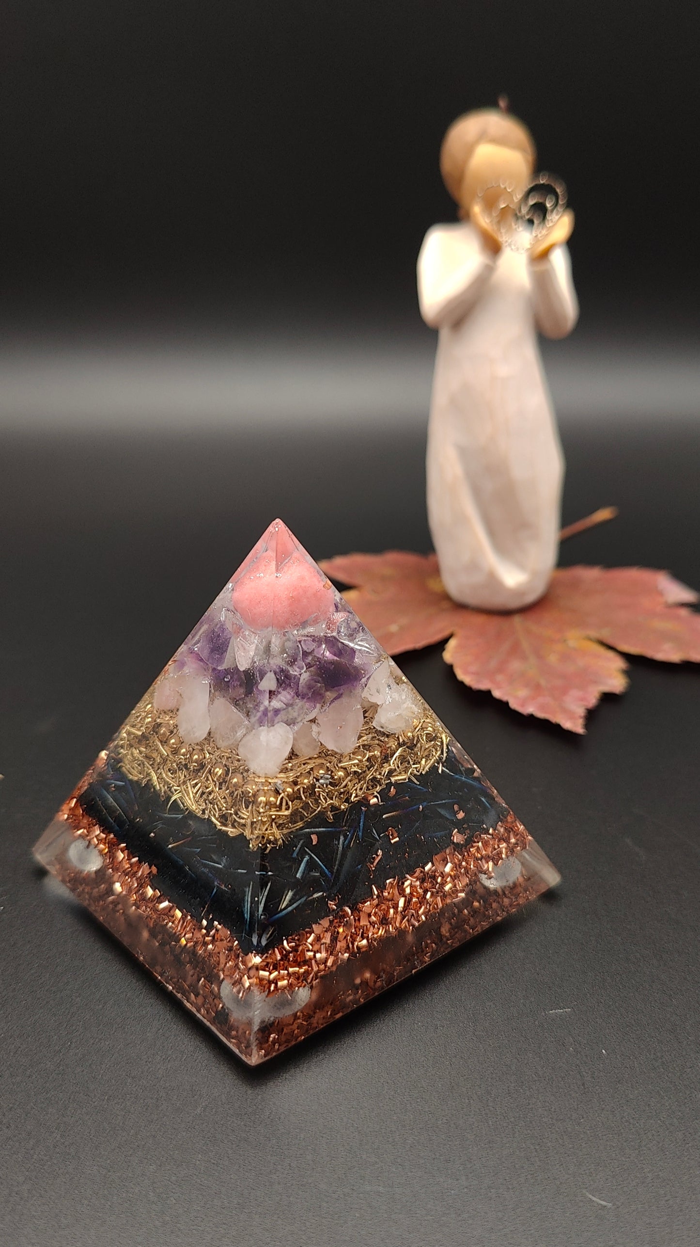 kleine Pyramide "Harmonie von Herz und Geist"